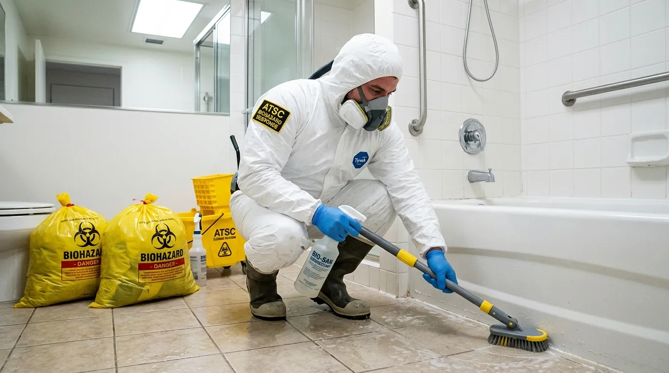 Decontamination equipment deployed for Blood Cleanup in South Daytona